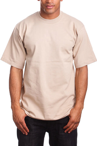 Buy khaki Pro 5 USA Athletic Men&#39;s Cotton Short Sleeve T-Shirt
