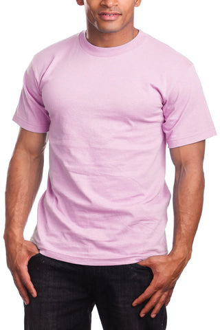 Buy pink Pro 5 USA Athletic Men&#39;s Cotton Short Sleeve T-Shirt