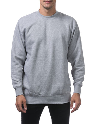 Pro Club Men's Heavyweight 13oz Crew Neck Fleece Pullover Sweatshirt