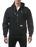 Pro Club Men's Heavyweight Full Zip Fleece Hoodie