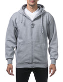 Pro Club Men's Heavyweight Full Zip Fleece Hoodie