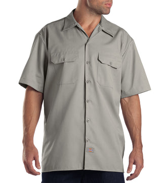 Buy silver Dickies Short Sleeve Work Shirt 1574