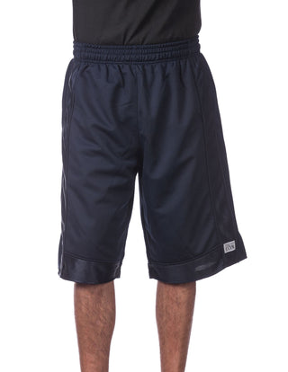 Buy navy Pro Club Men&#39;s Heavyweight Mesh Basketball Shorts