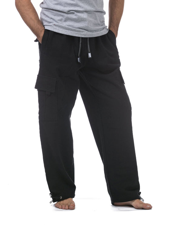 Pro Club Men's Heavyweight Fleece Cargo Pants