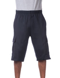 Pro Club Men's Heavyweight Fleece Cargo Shorts