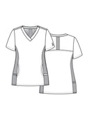 Maevn EON ACTIVE Women's Sporty Mesh Panel Top 1718