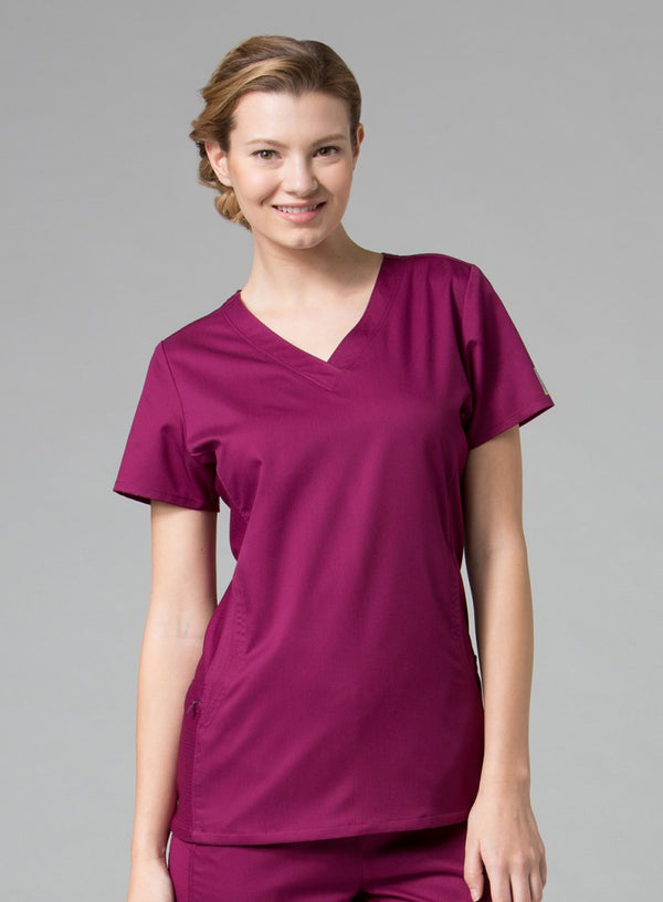 Maevn EON ACTIVE Women's Sporty Mesh Panel Top 1718