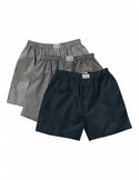 Pro Club Men's 2-Pack Classic Woven Boxers, Mix Colors