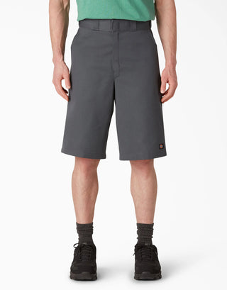 Buy charcoal Dickies’ 13&quot; Loose Fit Multi-Use Pocket Work Shorts