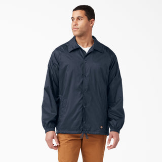 Buy dark-navy Dickies Snap Front Jacket