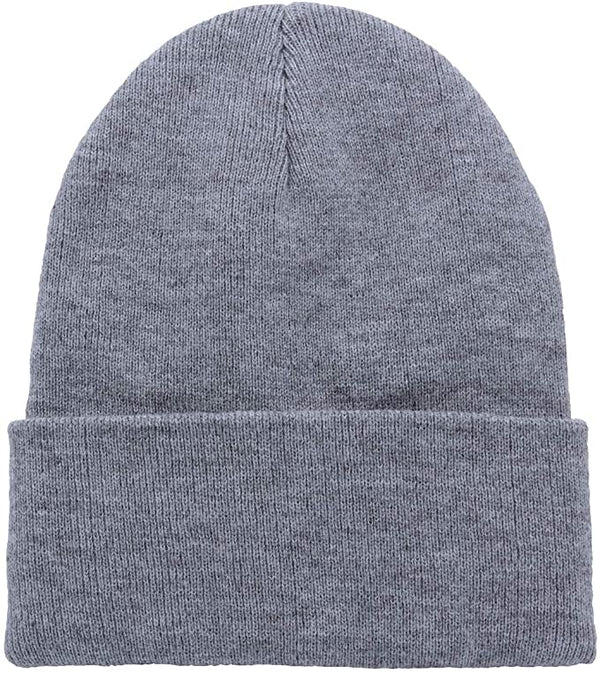 Beanie Men Women - Unisex Cuffed Plain Skull Knit Hat Cap