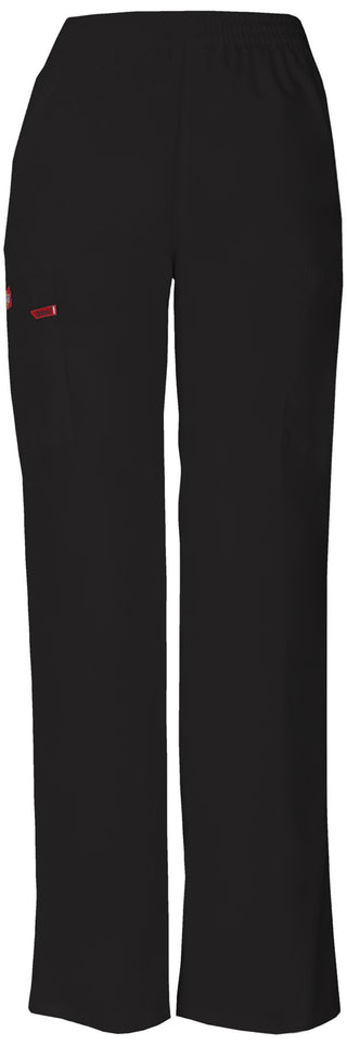 Buy black Dickies Women&#39;s Every Day Scrub Pull-on Elastic Cargo Pant 86106