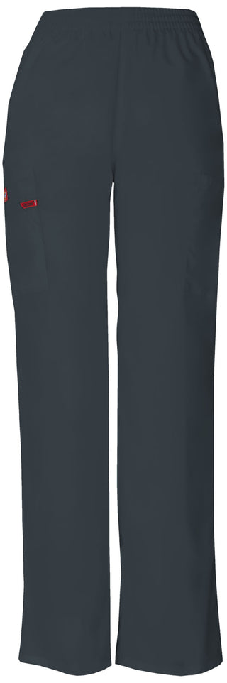 Buy pewter Dickies Women&#39;s Every Day Scrub Pull-on Elastic Cargo Pant 86106