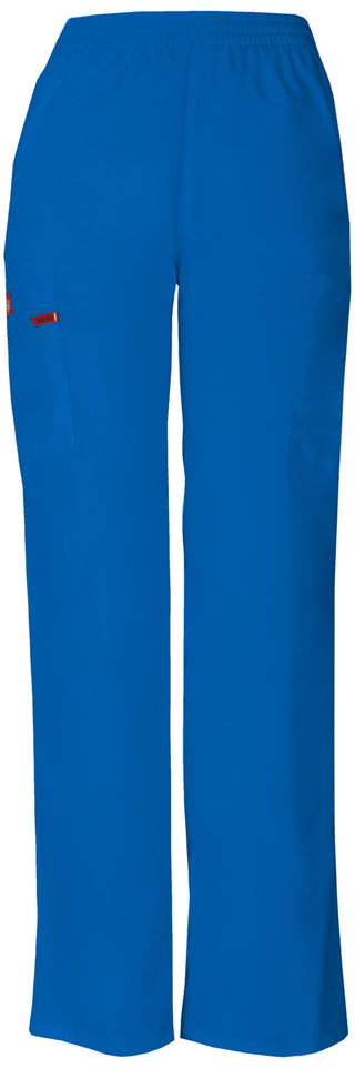 Buy royal-blue Dickies Women&#39;s Every Day Scrub Pull-on Elastic Cargo Pant 86106
