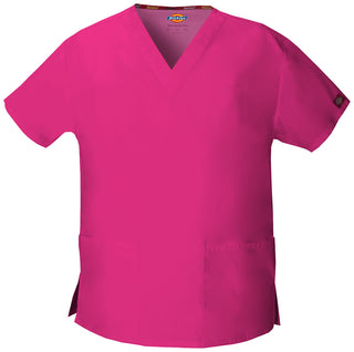 Buy hot-pink Dickies Every Day Scrubs Women&#39;s Top V-neck Top 86706