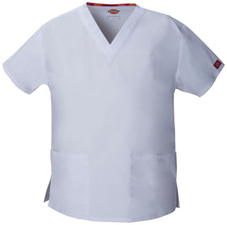 Buy white Dickies Every Day Scrubs Women&#39;s Top V-neck Top 86706