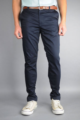 Buy navy Neo Blue Men&#39;s Chino pants