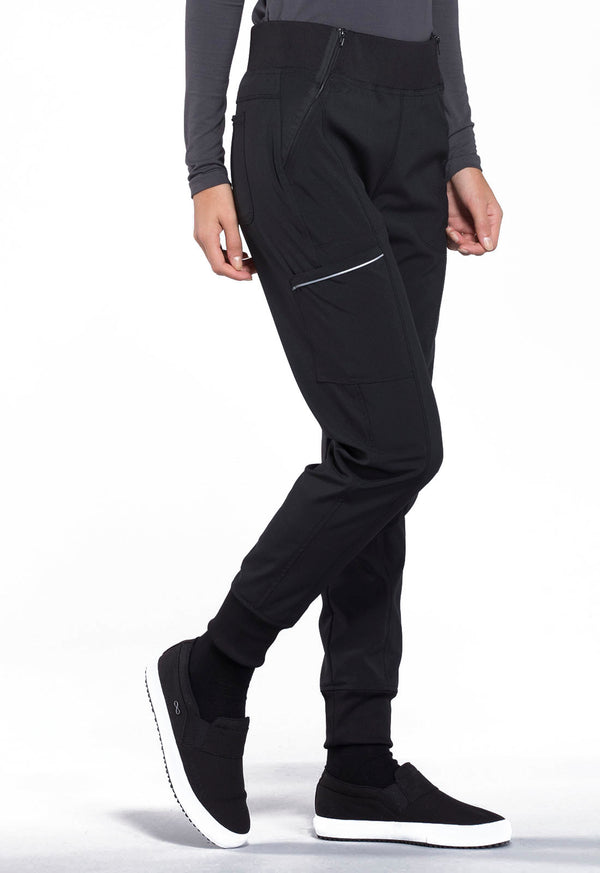 Cherokee Infinity Women's 5-Pocket STRETCH Tapered Jogger Cargo Scrub Pants