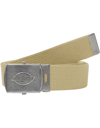 Buy military-khaki Dickies Military Buckle Web Canvas Belt