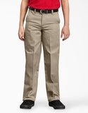 Dickies Boy's Husky Classic Fit Pants, Classic Fit Straight Leg Flat Front Pants 56062 - Final SALE!
