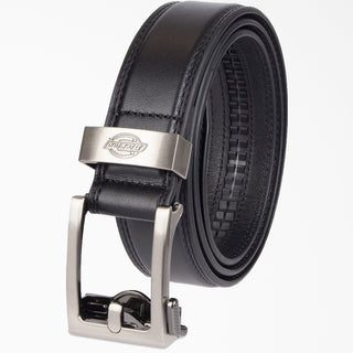 Dickies Track-Lock Leather Belt, Black