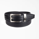 Dickies Track-Lock Leather Belt, Black