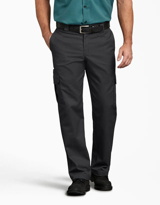 Buy black Dickies Men&#39;s Flex Regular fit Straight Leg Cargo Pants WP595