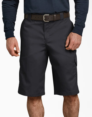 Buy black Dickies Relaxed Fit Cargo Shorts, 13&quot; WR557
