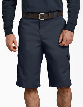 Buy dark-navy Dickies Relaxed Fit Cargo Shorts, 13&quot; WR557