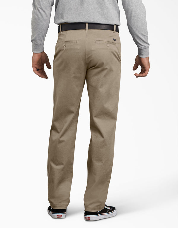 Dickies X-Series Active Waist Slim Tapered Fit Washed Chino Pants