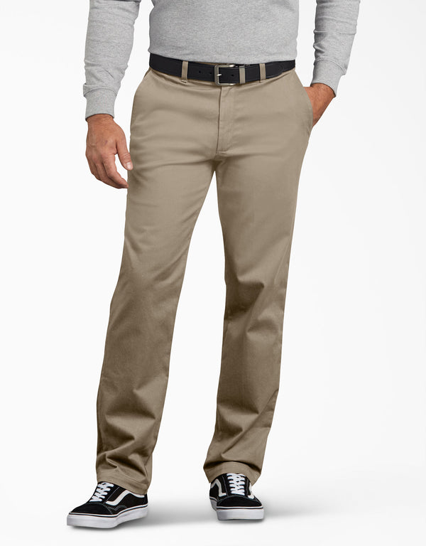 Dickies X-Series Active Waist Slim Tapered Fit Washed Chino Pants ...