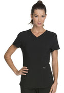 CHEROKEE INFINITY ANTIMICROBIAL PROTECTION V-NECK TOP CK623A