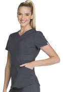 CHEROKEE INFINITY ANTIMICROBIAL PROTECTION V-NECK TOP CK623A