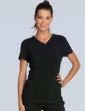 CHEROKEE INFINITY ANTIMICROBIAL PROTECTION V-NECK TOP CK623A